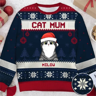 Ugly Christmas Sweaters Autumn And Winter 3D Funny Printed Holiday Party Xmas Sweatshirt for Party Birthday Xmas Sweatshirt 2024