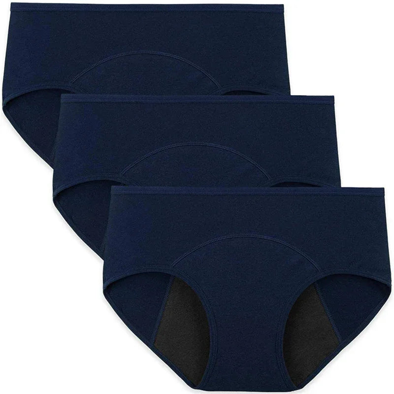 Leak Proof Menstrual Panties Women Cotton Menstruals Underwear Plus Size Period Underpants Briefs Lingerie for Physiological