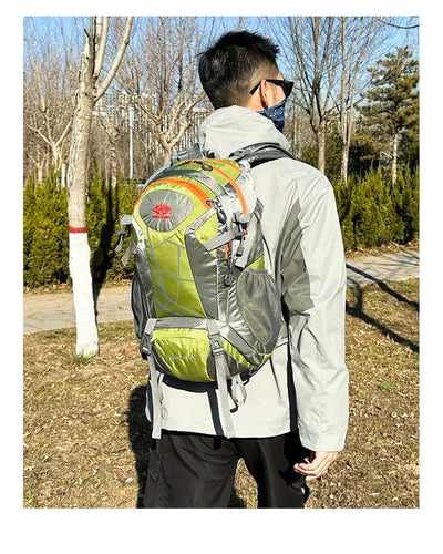 Mountain Backpacks Outdoor Solid Color Camping Bag Travel  Hiking Tactical Bags Breathable Waterproof Nylon Rainy Day Sport bag