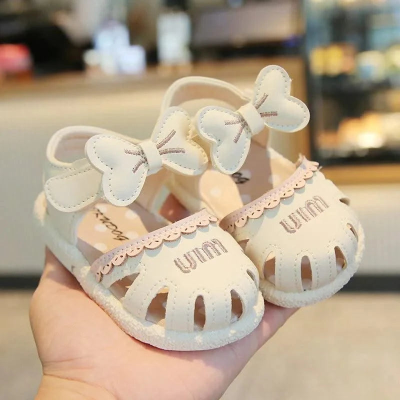 Children's  Bow Non-slip Sandals | Anti-Collision Baby Walking Shoes, Casual Shoes |Summer
