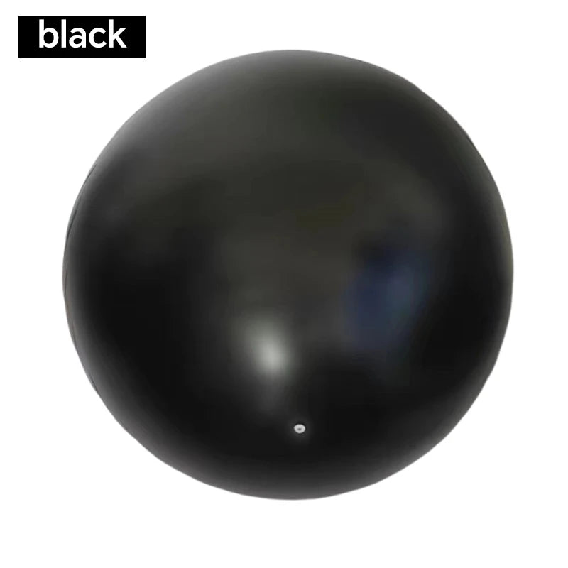 Yoga Ball-Matte Textured Reinforced Anti-Burst Back-Supporting Ball with Handles Gymnastics Ball Fitness Pilates Ball