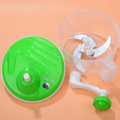 Multi-function Manual Food Processor, Meat Grinder, Mincer, Vegetable Chopper, Shredder Cutter, Garlic Mixer, Blenderd Chopper