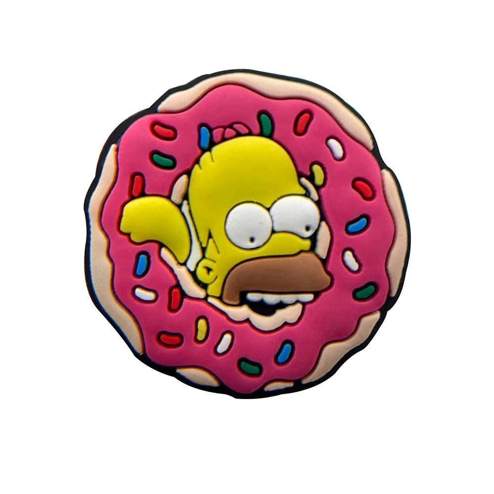 Single Sale 1pcs Cartoon Funny Shoe Charms PVC Accessories DIY Shoe Decoration For Clog Sandal Kids X-mas Gifts