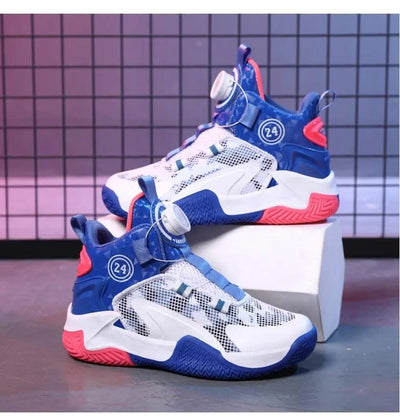 2025 New Children's Basketball Sports Shoes for Boys High Quality Running Kids Shoes Child Sneakers Non-Slip School Shoes - Elanique