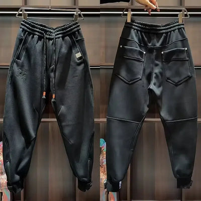 Wide Pants Man Jogger Pants Men Clothing Men's Autumn Clothes Mens Trousers Running Gym Man Sport Big Size Sweatpants