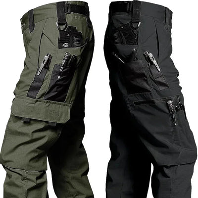 Tactical Cargo Pants Mens Multi Pocket Casual Trousers Waterproof Outdoor Cargo Pants Male Outwear Wear-resisting Trousers