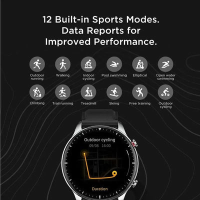 Amazfit GTR 2 Smartwatches No New Smart Watch For Men Waterproof 5ATM GPS 95New Exhibition SportsWatch Mens Refurbished Watch