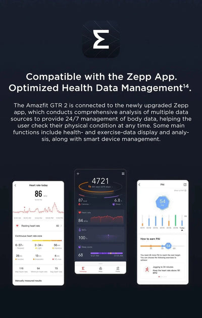 Amazfit GTR 2 Smartwatches No New Smart Watch For Men Waterproof 5ATM GPS 95New Exhibition SportsWatch Mens Refurbished Watch