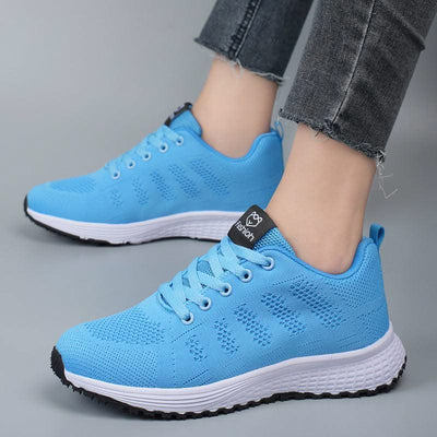Women Sports Shoes for Women 2023 Casual Tennis Shoes Breathable Walking Mesh Platform Running Shoes Sneakers Female Footwear