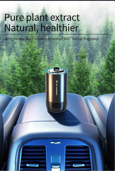 Car Perfume Air Freshener Essential Oil Fragrance Diffuser Smell Distributor USB Rechargeable Aromatherapy Scent Air Refresher