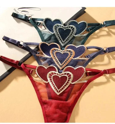 Sexy Panties Women Tong Embroidery Underwear Women Low-Rise Lingerie Girls' Thongs Women Panties Woman Clothing Underwear Female