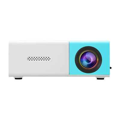 Portable Mini Projector with Full HD 1080P Support -Includes Remote Control, USB-Powered, Ideal for Smartphones, and USB Devices