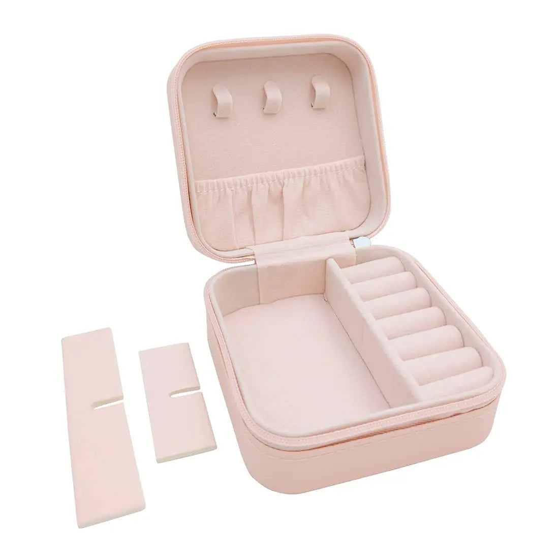 Travel Jewelry Case Mini Portable Jewelry Travel Boxes Small Jewelry Organizer for Rings Earrings Pendants