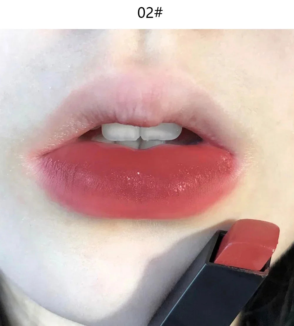 Matte Lipstick Nude Smoked Rose Lip Colour Velvety Lip Tint Solid LipGloss Waterproof Makeup Long Lasting Cosmetic