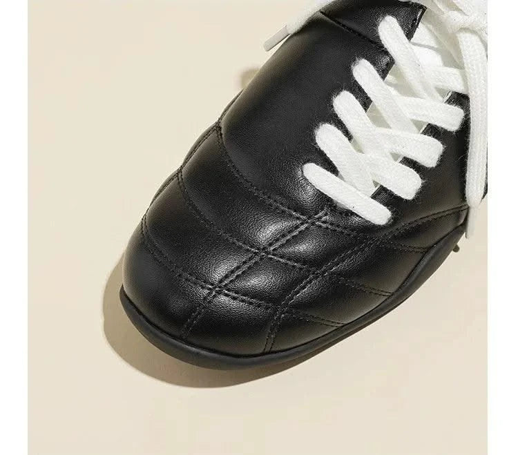 Women's Shoes Spring New Fashion Casual Shoes College Style Wide Toe Soft Comfortable Flat Shoes Outdoor Casual Sports Shoes