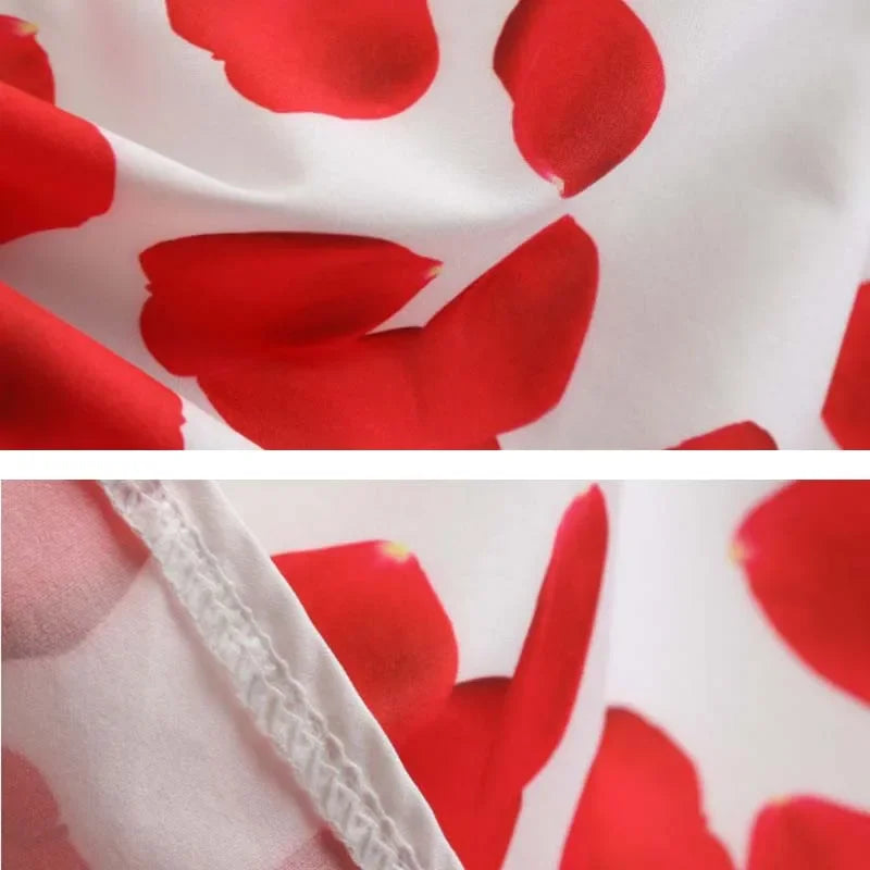 Summer Dress  Women Sleeveless Floral Print Vintage Retro 50s 60s Robe Swing Pinup Vestidos Tunic