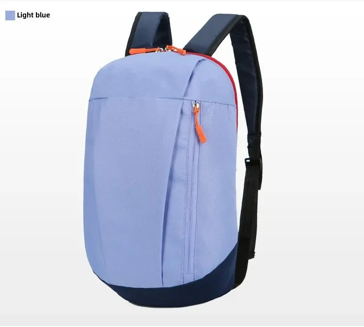 Mountaineering bag large capacity simple all-matching, fashionable, lightweight travel backpack, water splash resistant backpack