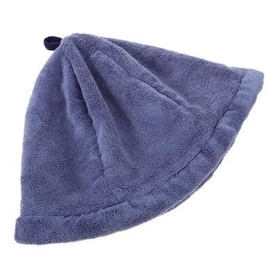 Coral Fleece Fisherman Hat Sauna Bath Headwear Shower Cap Bathroom Supplies Felt Sauna Hat Steam Room Cap Household Merchandises