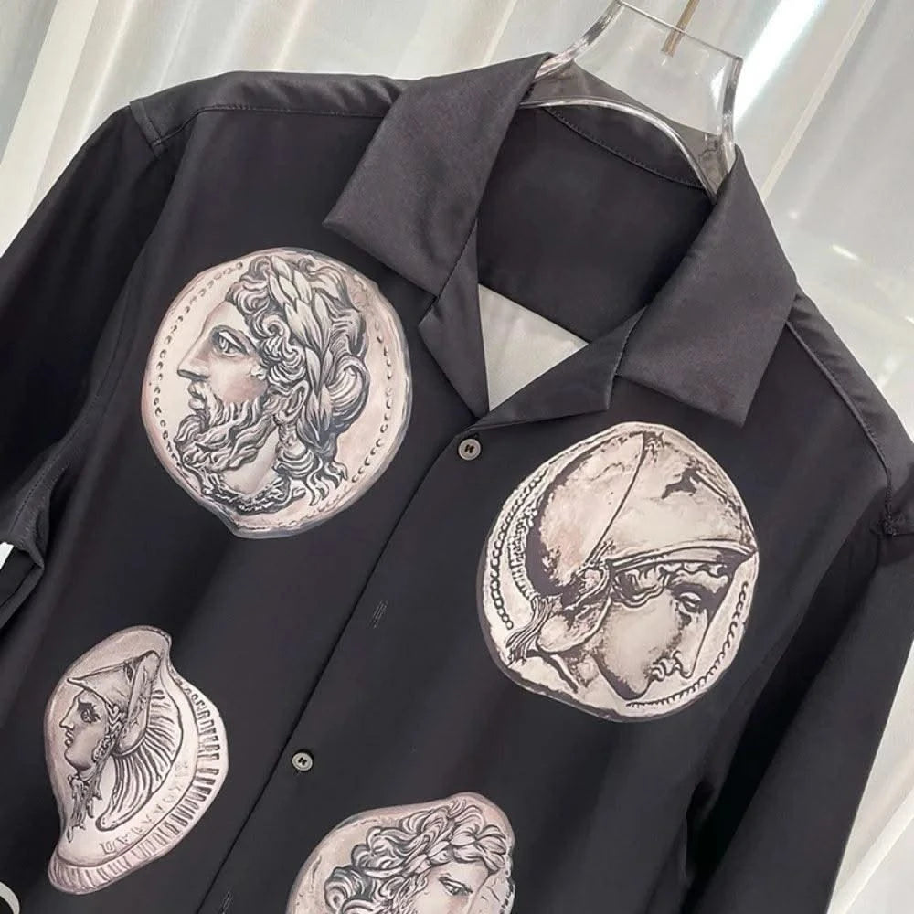 Summer Short Sleeved Shirt men's