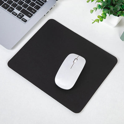 Solid Color PU Mouse Pad Non-Slip Gaming Desktop Mouse Pad Waterproof Anti-Scratch Easy To Clean Mat For Desktop Computer Laptop