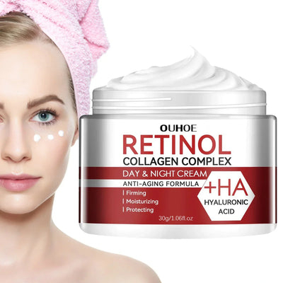 Retinol Face Moisturizer Moisturizing Retinol Cream Anti-Wrinkle Aging Moisturizing Shrink Pores Whitening Smooth Retinol