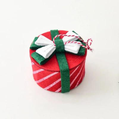 Creative Gift Box Christmas Decoration Small Mini Mini Christmas Gift Pack Handmade Vintage Christmas Tree Decoration Home Decor