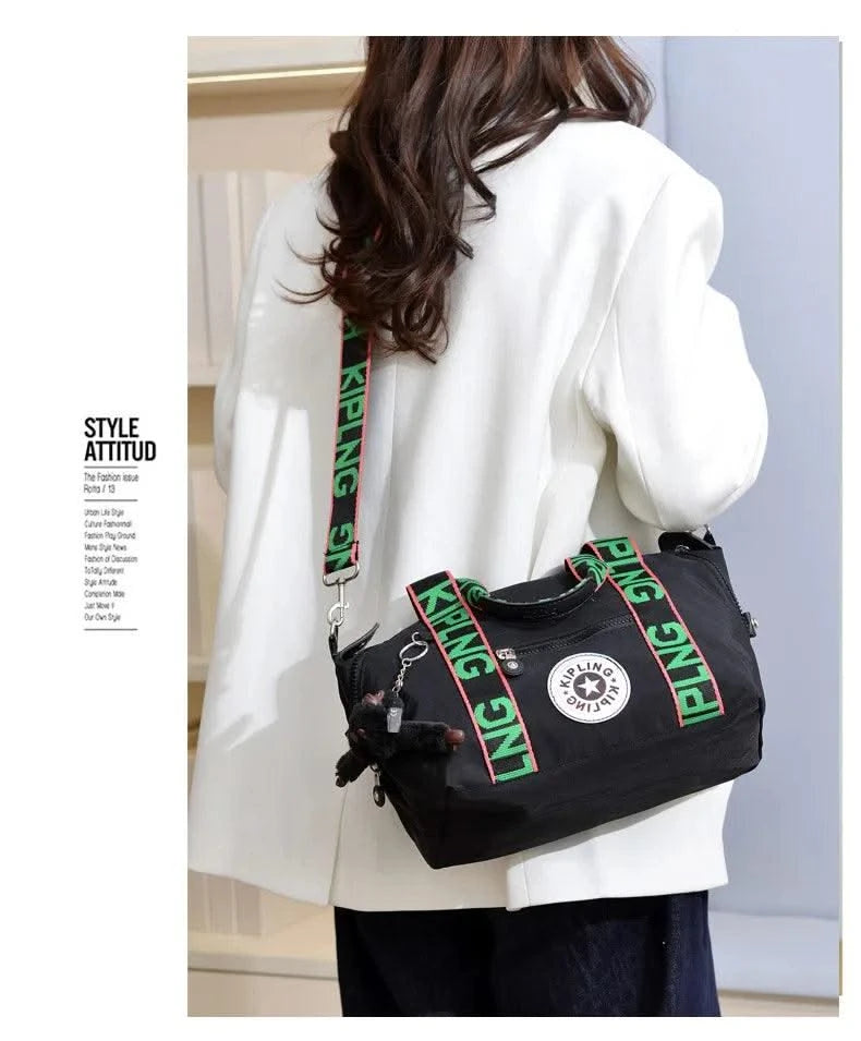 Sling Bag Women's Water-Resistant Nylon Purse