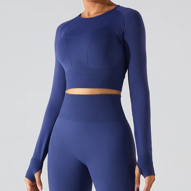 Women's Seamless Long Sleeve Top