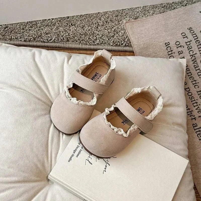 Shallow Soft Sole Non Slip Children Flats Shoes | Spring Autumn | Kids Princess Lightweight Toddler casual Shoes