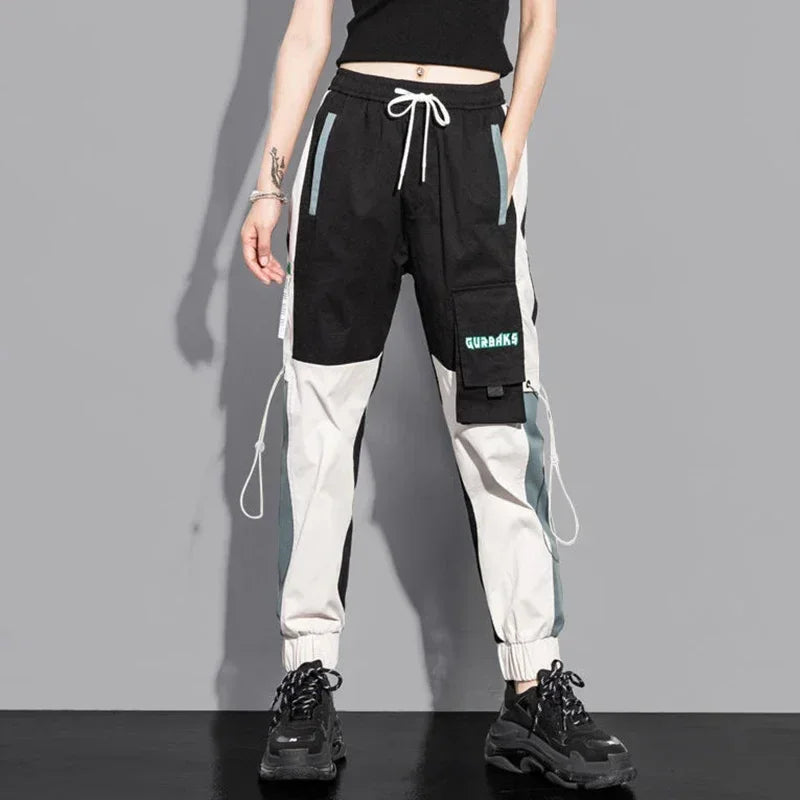 Big Pockets Cargo Pants For Women Ankle-length