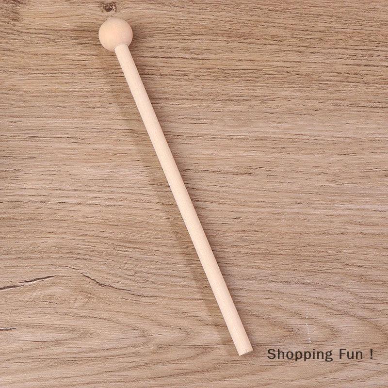 Frame Drums 4/6/7/8/9/10 Inch Hand Drum Wood Drum With Drum Stick Set Musical Game Kids Educational Toy Percussion Instrument-B2