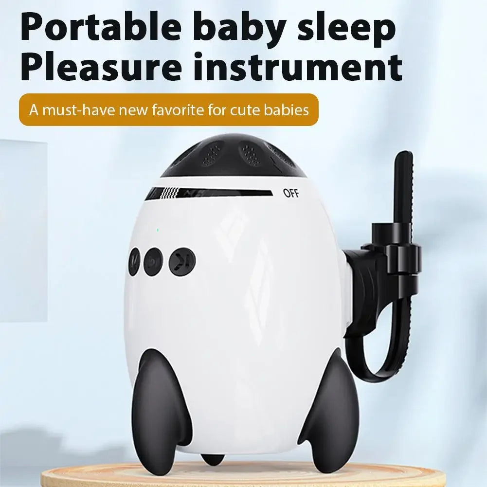 Baby Stroller Rocker accessories | Portable Automatic Infant Swing Sleep Soother with White Noise & Bluetooth