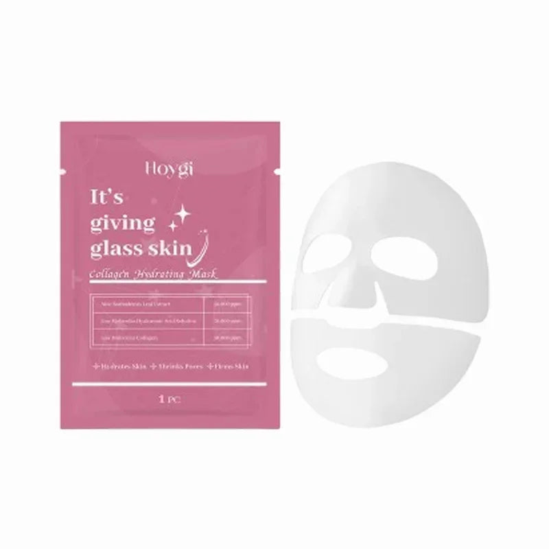 Deep Collagen Mask Facial Shrink Pores Moisturizing Overnight Mask Anti-Wrinkle Hydrating Refreshing Brightening Face Skin Care