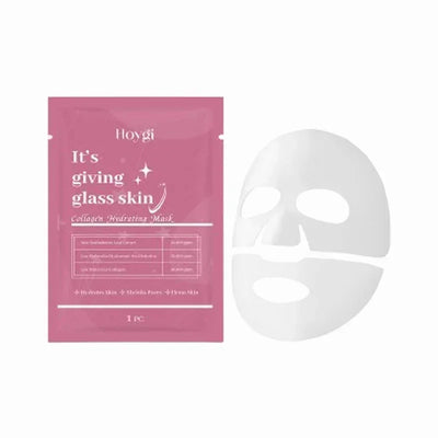 Deep Collagen Mask Facial Shrink Pores Moisturizing Overnight Mask Anti-Wrinkle Hydrating Refreshing Brightening Face Skin Care