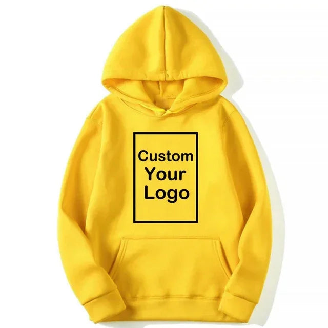 Men's and women's sports hooded sweatshirts, fashionable casual sweaters, customized, long sleeved, outdoor
