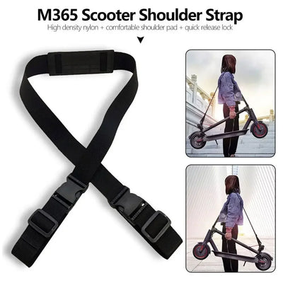 High Quality Non-Slip Adjustable Electric Scooter Accessories Scooter Shoulder Strap Handle Straps Skateboard Carrying Belt
