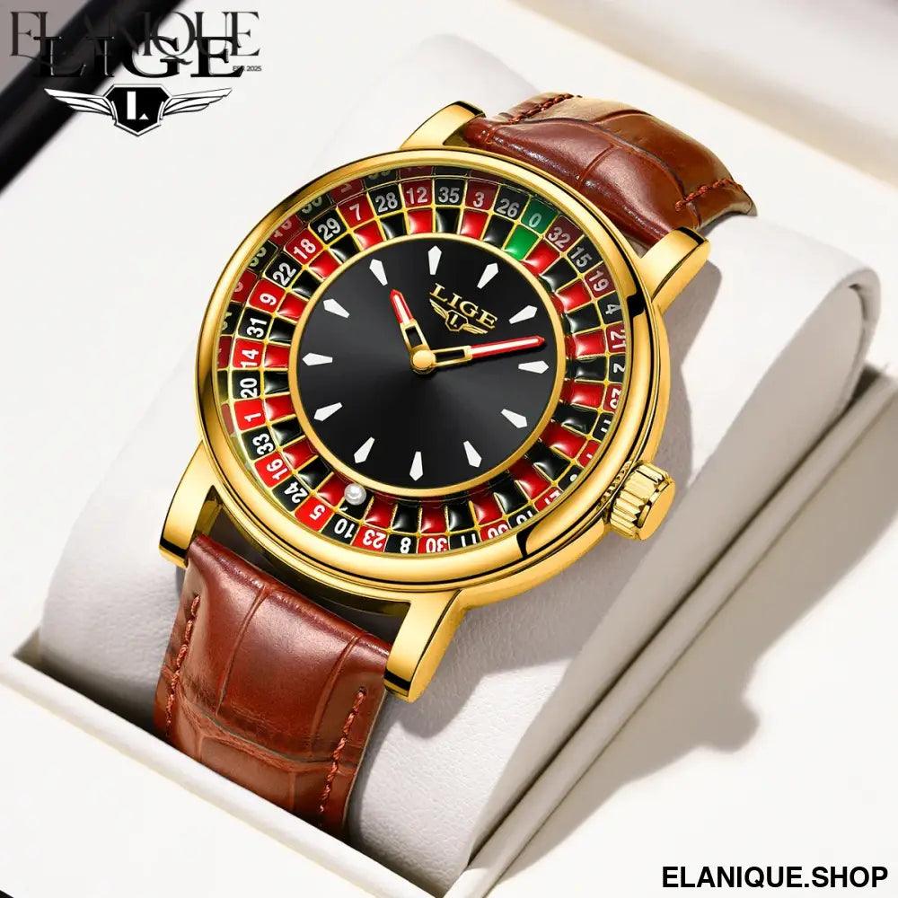 LIGE Las Vegas Roulette Men&