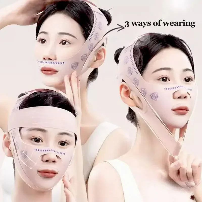 Face Slimming Bandage Women Face Lifting V Line Shaper Chin Cheek Lift Up Belt Anti Wrinkle Strap Facial Beauty Skin Care Tools
