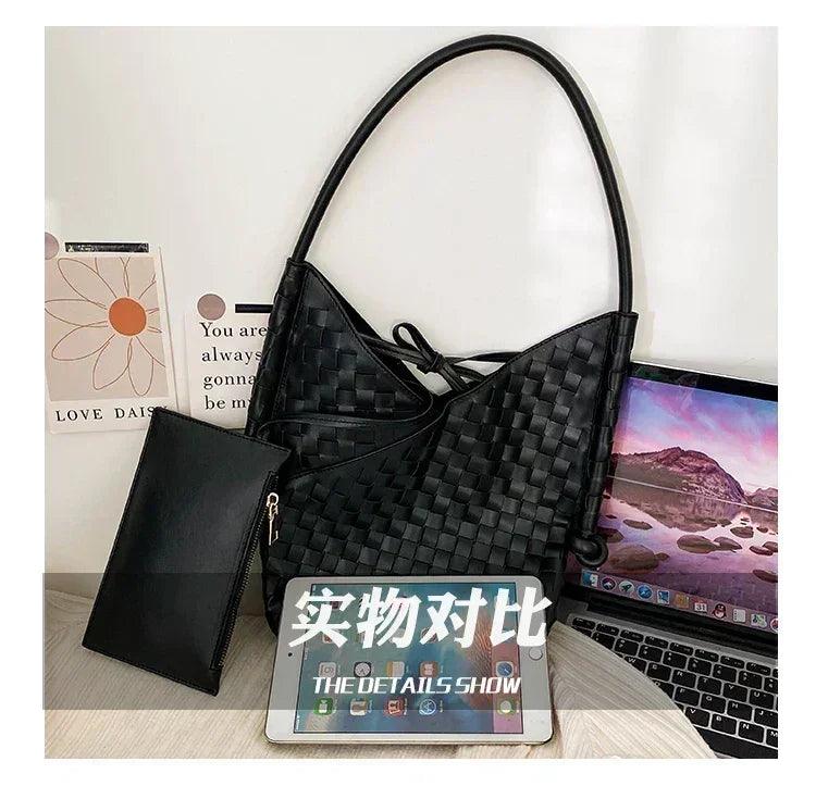 Famous designer women’s handbag with convertible shoulder strap leather luxury brand elegant spacious