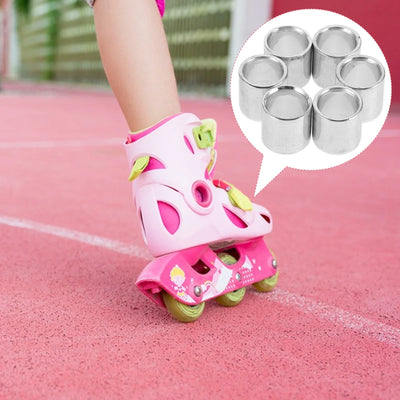 50 Pcs Roller Skate Accessories Skateboard Skating Bearing Tool Bearings Skateboarding Galvanized Iron Metal Scooter