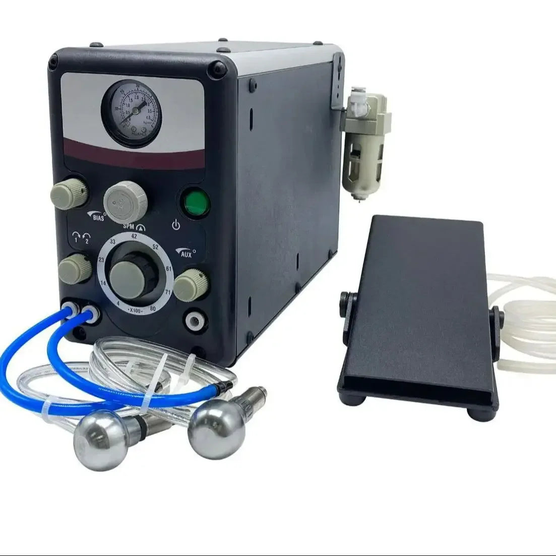 Hand Engraving & Stone Setting Tool Graver Machine Pneumatic Jewelry Engraver Machine for Jewelry Crafts and Wrought Iron