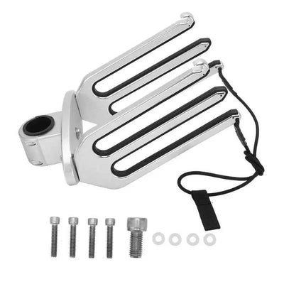 Adjustable Brushed Aluminum Wakeboarding Tower Kneeboard Rack for yacht Accessories