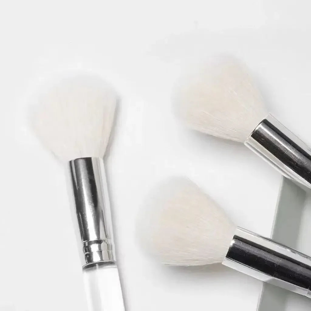 1/2 PCS Facial Cleanser Brush  Soft Bristles Exfoliator  Face Wash Brush Fan Makeup Brushes Portable Skin Care Tool