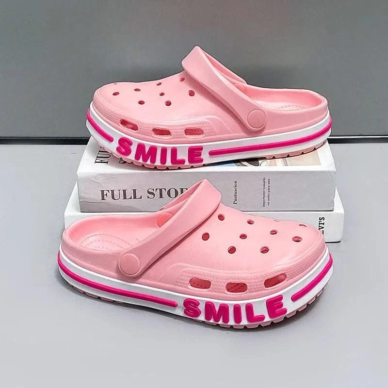 Luxury Children Clogs Girls Boy Slippers Sandals Summer Beach Indoor Slides Thick Sole Comfortable Sports Boy Shoes Slippers