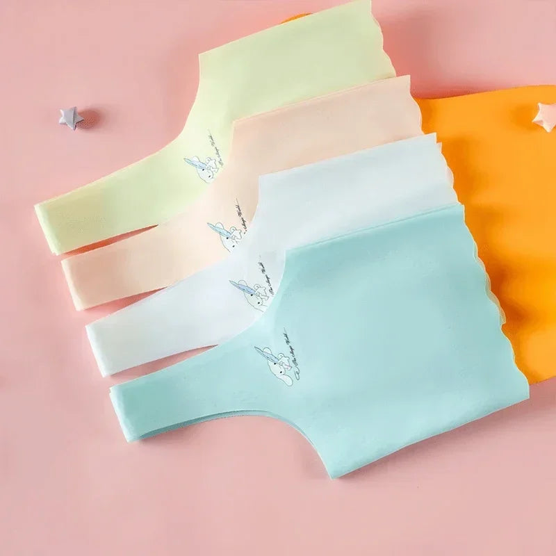 Girls Bra Breathable Sports Training Bras Teenagers  Seamless Underwear Solid Color Crop Tops  Big Children's Tank Top