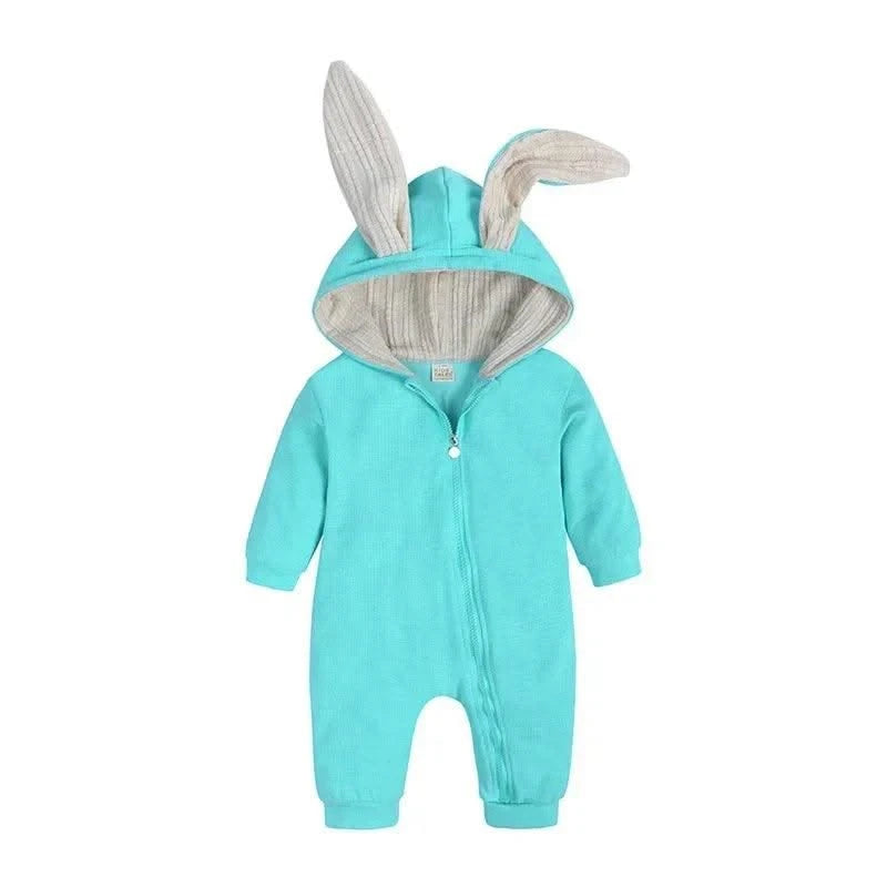Cute Rabbit Ears Hooded Baby Rompers/Jumpsuit  Costume |Infant Baby Outfits Boys Girls  Newborn Clothing
