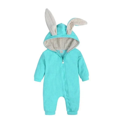 Cute Rabbit Ears Hooded Baby Rompers/Jumpsuit  Costume |Infant Baby Outfits Boys Girls  Newborn Clothing
