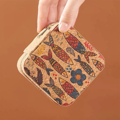 Travel Earring Ring Necklace Storage Box Jewelry Organizer Display Travel Jewelry Case Boxes Portable Jewelry Box