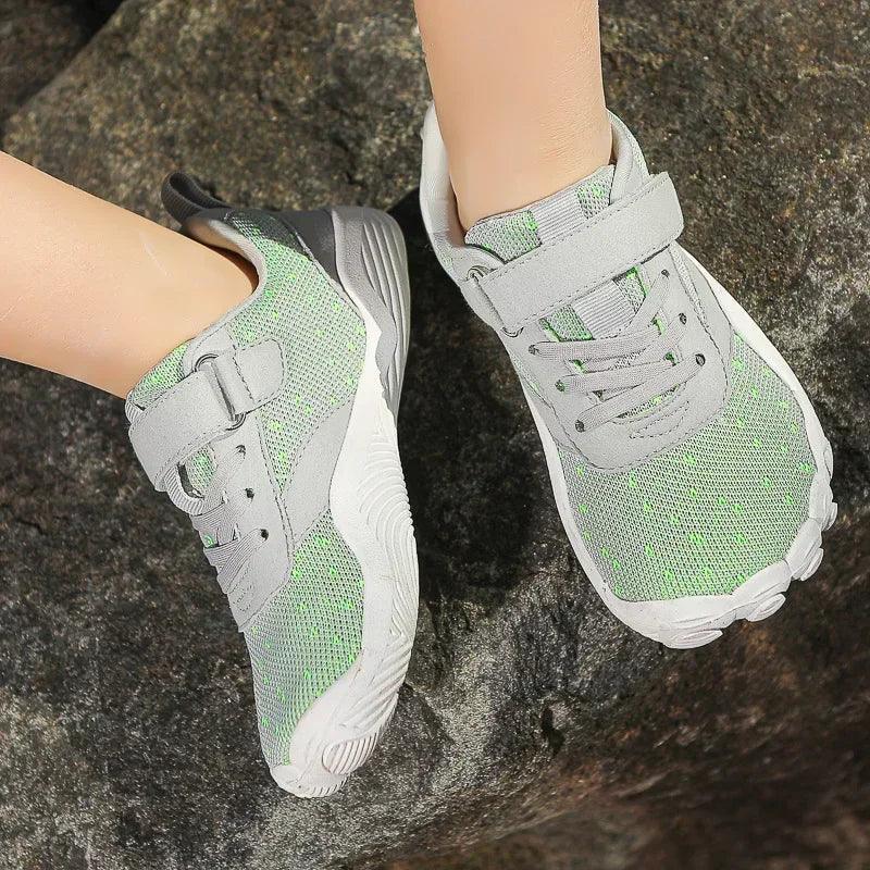 Kids barefoot shoes wide toe minimalist zero drop slipstop toddler children beach aqua water walking sneakers babies