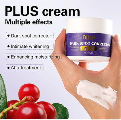 AILKE Premium Skin Lightening Cream - Dark Spot Corrector for Uneven Skin Tone - Face, Body, Underarm, Knees, Elbows, Knuckle